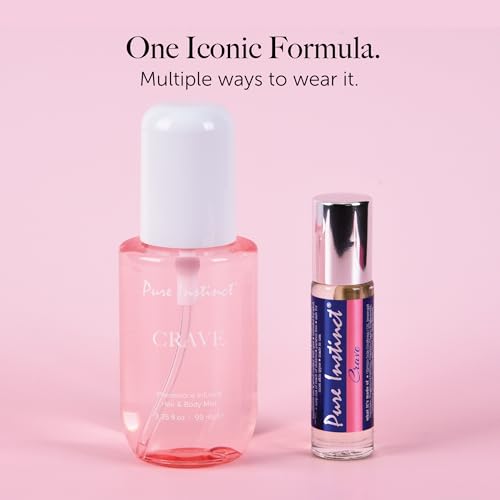 Pure Instinct Crave Roll-On Pheromone Perfume Oil - TSA Ready