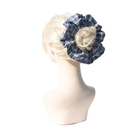 BHEXOV Jumbo Oversized Satin Scrunchies for Thick Hair - 1pc