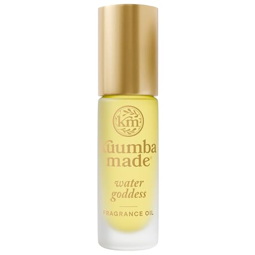 Kuumba Made Water Goddess Fragrance Oil Roll-On, Alcohol-Free Perfume, 0.15oz