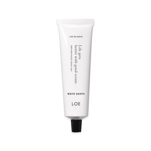LOE Life On Earth White Shirts Hand Cream - 50ml Vegan Linen Floral