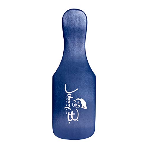 Johnny B. Compact Barber Brush with Soft Nylon Bristles - Blue