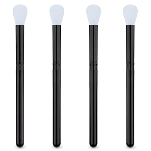 Urtlia 4-Piece Eyelash Shampoo Brush Set for Makeup Cleaning