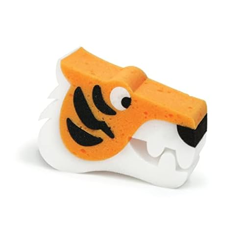Fred & Friends Bath Biters Tiger - Fun Children's Bath Sponge