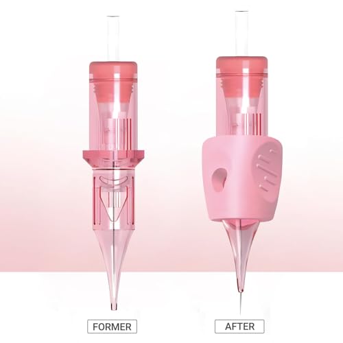 PMUBEAUTY 20Pcs Disposable Tattoo Cartridge Needles 1RL 0.30mm Round Liner