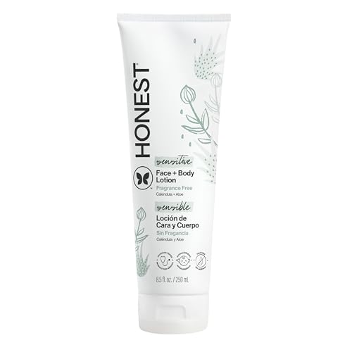 The Honest Company Fragrance-Free Face and Body Lotion, 8.5 fl oz