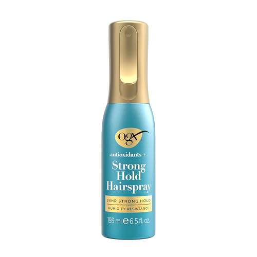 OGX Antioxidants Strong Hold Hairspray - 24 Hour Anti-Humidity Spray, 6.5 oz