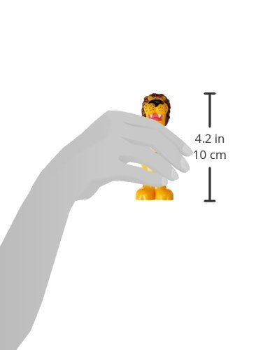 Brush Buddies Rickie (Lion) Kids Toothbrush - Soft Bristles, Flexible Head, 1 Pack