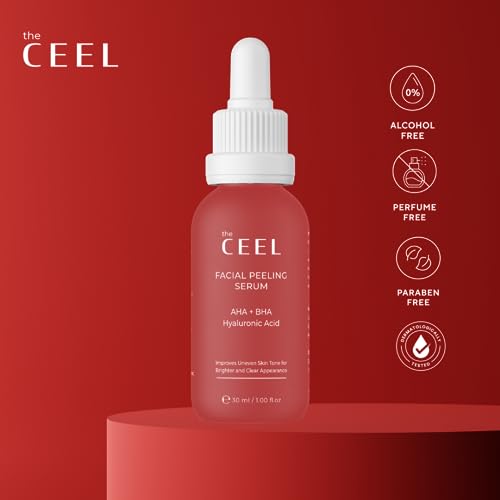 The Ceel AHA BHA Facial Peeling Serum - 10% AHA, 2% BHA, 30ml