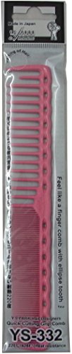 Y.S. PARK YS-332 Professional Hair Cutting Comb - Pink