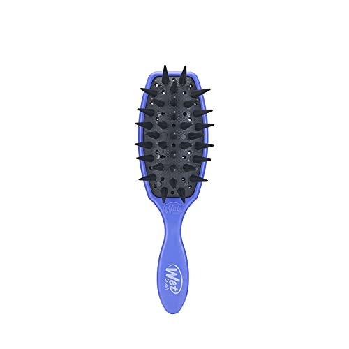 Wet Brush Custom Care Treatment Brush - Purple Detangling Hair Tool