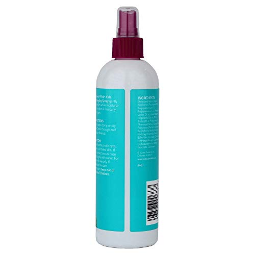 Luster's Pink Kids Detangling Spray, Sulfate-Free Leave-In Conditioner, 12 oz