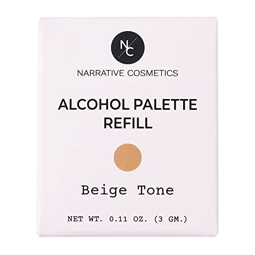 Beige Tone Refill Pan for Narrative Cosmetics Flesh Tone Palette - Waterproof SFX Makeup