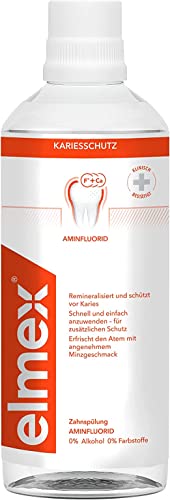 Elmex Anti-Cavity Mouthwash 400ml | Fluoride Oral Rinse for Decay Protection
