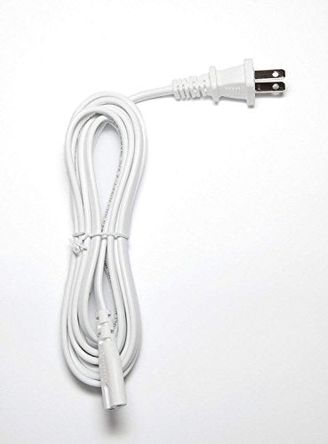 Omnihil 10ft AC Power Cord for DeepDream 48W UV LED Gel Nail Lamp