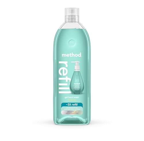 Method Waterfall Gel Hand Wash Refill - Hydrating & Gentle 34 fl oz