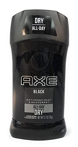 AXE Black Antiperspirant Deodorant Stick for 24-Hour Freshness, 2.7 Oz (Pack of 2)