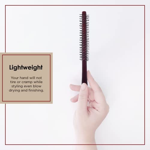 Spornette Mini Styler Round Brush - 0.75 Inch for Short Hair