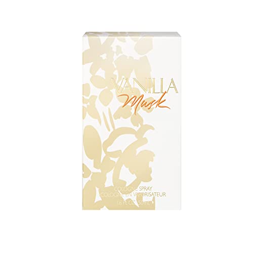 Vanilla Musk Cologne Spray for Women, 1.6 oz Vegan Formula