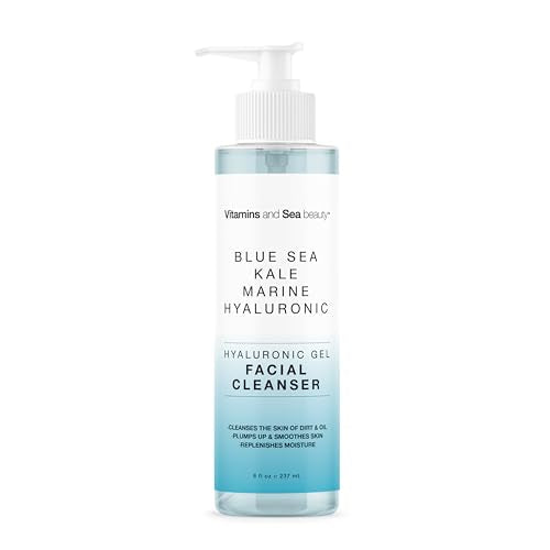 Hydrating Gel Facial Cleanser with Blue Sea Kale – 8 fl oz