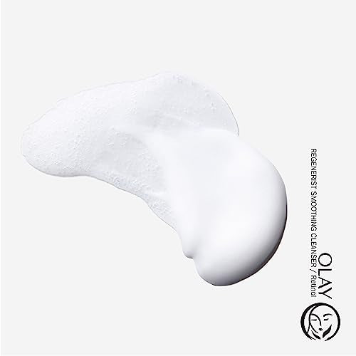 Olay Smoothing Daily Facial Cleanser with Retinol & Peptides, 16 Oz
