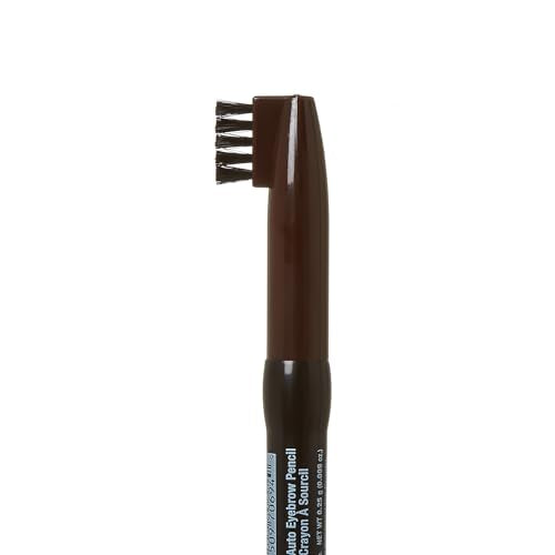 KISS Auto Brow Pencil in Dark Brown - Long-Lasting Eyebrow Definer