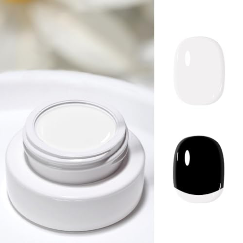 White French Tip Liner Gel Nail Polish for DIY Nail Art