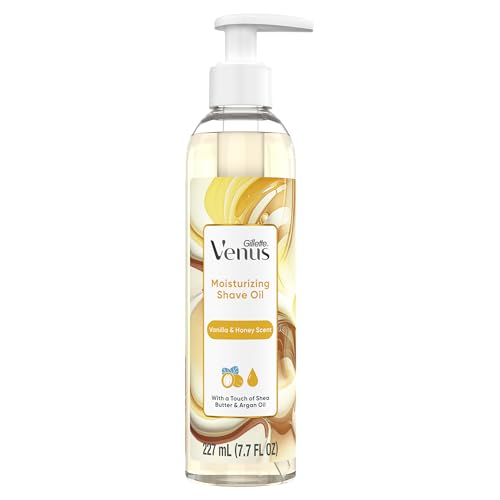 Gillette Venus Moisturizing Shave Oil - Vanilla & Honey, 7.7 oz