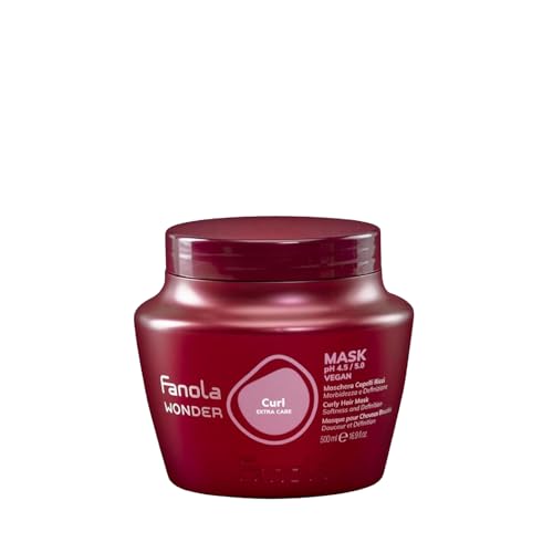Fanola Wonder Deep Conditioning Hair Mask for Curly & Wavy Hair, 16.9 oz