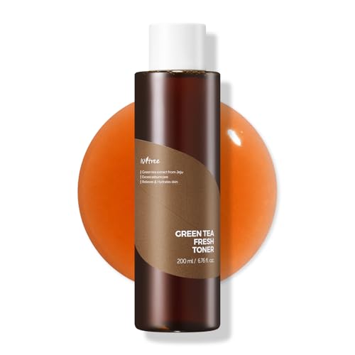 ISNTREE Green Tea Fresh Toner - Hydrating Facial Toner for Oily Skin, 200ml