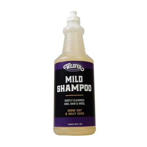 Weaver Livestock Mild Shampoo for Hide, Hair & Wool – Gentle Coconut-Based Daily Use