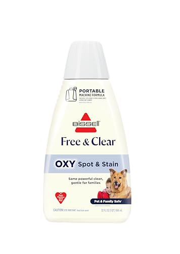 Bissell Little Green Pet Oxy Free & Clear Portable Deep Cleaner, 32 oz