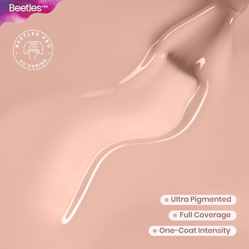 Beetles PRO Nude Gel Polish 20ml - Insecure but Pretty Creme Pink Variant