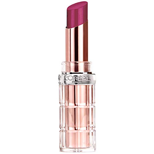 L'Oreal Paris Colour Riche Plump and Shine Lipstick Wild Fig 0.1 oz - Glossy, Radiant, Fuller Lips