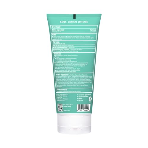 Thinkkids SPF 50+ Mineral Sunscreen, 6 Fl Oz ? Safe, Natural Baby Mineral Sunscreen for Children - Water Resistant Sun Cream ? Broad Spectrum UVA/UVB Sun Protection ? Reef Safe