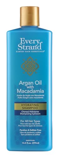 Every Strand Argan Oil Hydrating Shampoo 13.5oz for Dry Damaged Hair