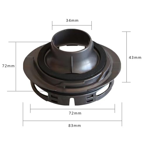 Dyson V7 V8 Vacuum Cleaner Motor Rear Cover Replacement Part