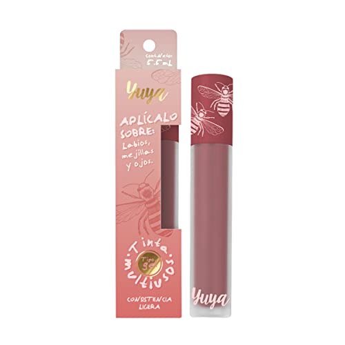 YuYa Cruelty-Free Makeup Tint Rosewood Ser for Lips Cheeks Eyes, Long-Lasting