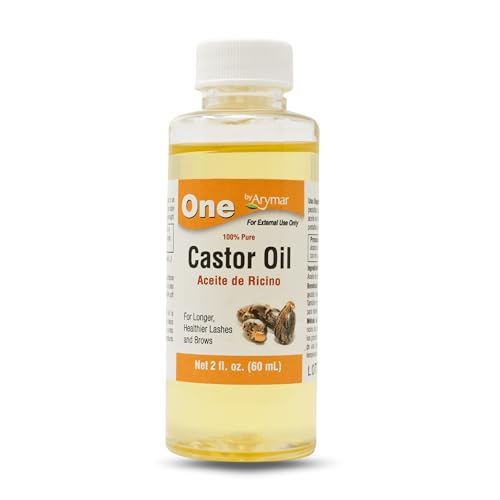 Arymar 100% Pure Cold Pressed Castor Oil for Hair, Skin and Scalp - 2 Fl Oz