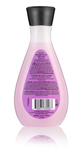 Cutex Strength Shield Nail Polish Remover - 6.76 Fl Oz (Pack of 2)