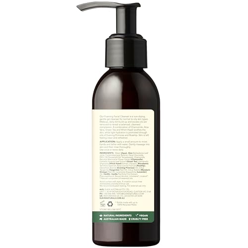 Sukin Signature Foaming Facial Cleanser with Chamomile & Aloe Vera - 4.23 Oz