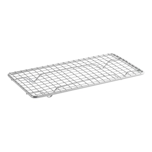 OCS Parts Stainless Steel Pan Grate - 4-1/4" x 8-1/4" for Cooking and Draining