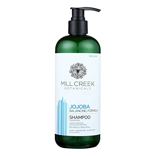 Mill Creek Botanicals Jojoba Shampoo - Nourishing Hair Care, 16oz