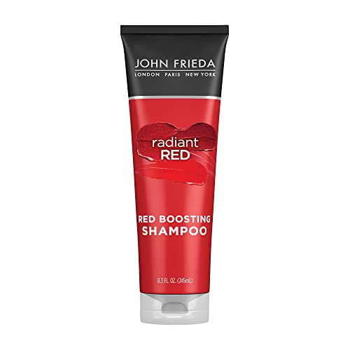 John Frieda Radiant Red Boosting Shampoo, Color-Protecting Hair Wash, 8.3 oz