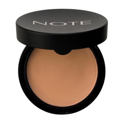 NOTE Luminous Silk Compact Powder Foundation - 01 Beige, Buildable Coverage