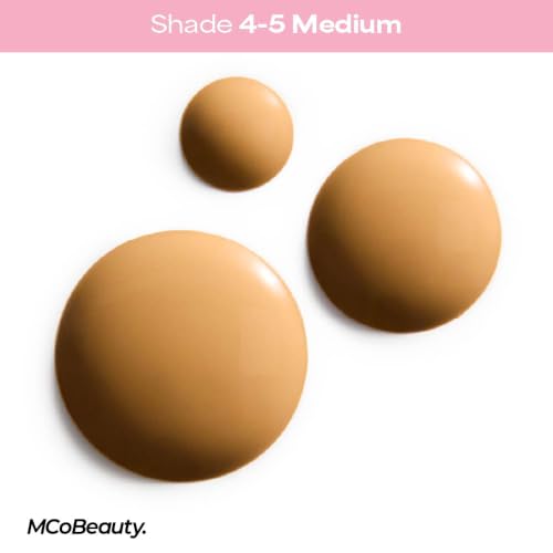 MCoBeauty Miracle Hyaluronic Tinted Serum 4-5 Medium — Hydrating Foundation & Skincare