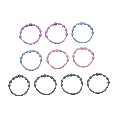 Goody Ouchless Forever Hair Elastics for Fine Hair, 10 Ct