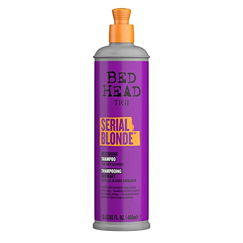 TIGI Bed Head Serial Blonde Restoring Shampoo, Coconut, 13.53 fl oz