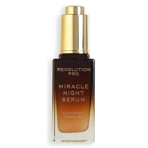 Revolution Pro Miracle Night Rescue Serum – Hydrating Anti-Aging Night Facial