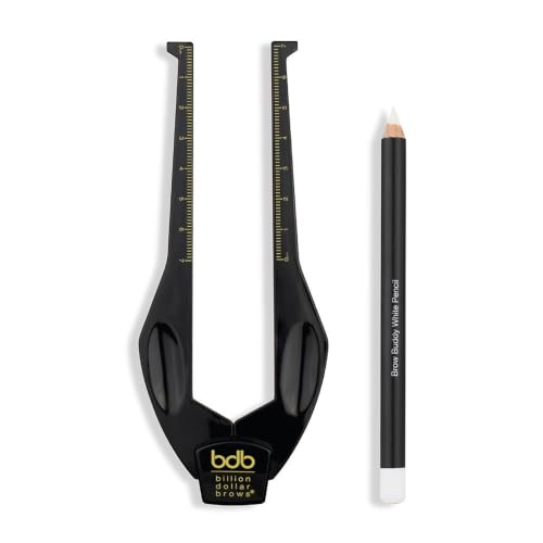 Black Billion Dollar Brows Brow Buddy Kit for Perfect Eyebrow Shaping