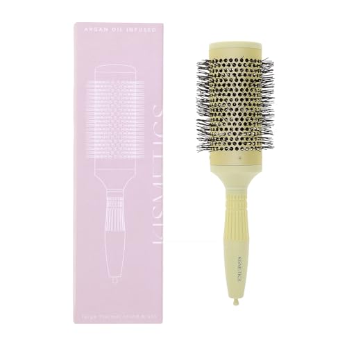KISMETICS 2.1" Large Round Hair Brush - Ceramic Ion Vented Blowout Brush